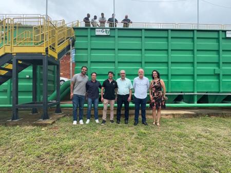 INAUGURAÇÃO DA ESTAÇÃO DE TRATAMENTO DE ÁGUA ENGENHEIRO ROOSEVELT BRASIL FONSECA