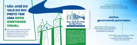 Nova identidade visual de São José do Vale do Rio Preto