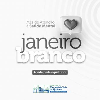 Janeiro Branco chama a atenção para a saúde mental e emocional.