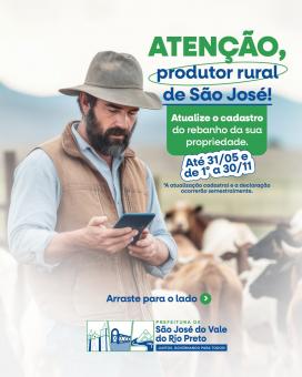 Atenção Produtor rural de São José.
