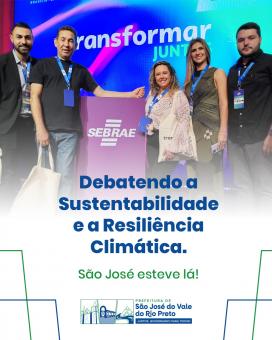 Debatendo a Sustentabilidade e a Resiliência Climática.