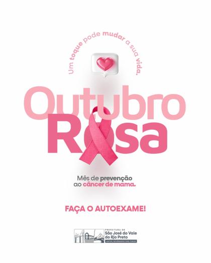 Outubro Rosa.